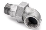 Śrubunek kątowy 1 1/2'' żeliwo ocynk GW-GZ