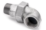 Śrubunek kątowy 3/8'' żeliwo ocynk GW-GZ