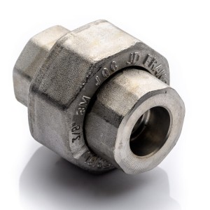 Union 1'' socket weld 304L cl.3000