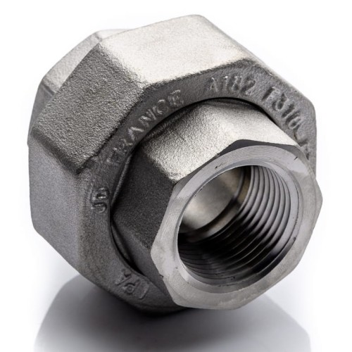 Śrubunek 1/2'' NPT 316L kl.3000 holender stożkowy wysokociśnieniowy gwinty wewnętrzne UNION A182A 182m-17 f316l PED FF.jpg