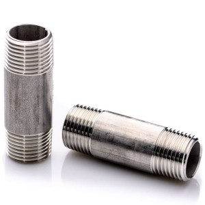 Nypel nierdzewny 3/4'' 316Ti 80mm