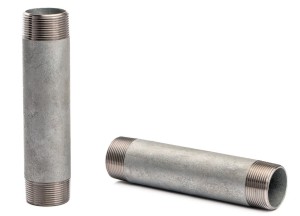 Nypel rurowy 2" 76mm BSP ocynk