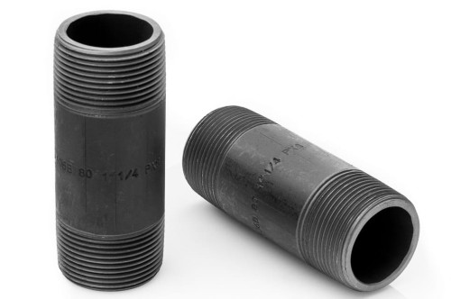 Króciec stalowy 2'' BSP 150mm