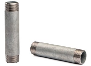 Pipe nipple 1 1/2" 200mm BSPT A106