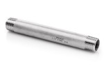 Stainless pipe nipple 3'' 120mm 