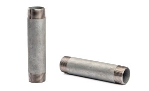 Nypel rurowy 3/4" 100mm  NPT sch 160  ocynk