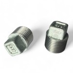 Korek 1/2" BSP A105 kl.3000 kwadrat