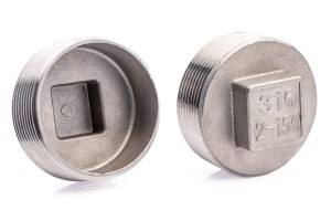 Korek nierdzewny 2 1/2'' 150lb 316 kwadrat