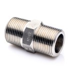 Nypel 1/2'' BSP NPT nierdzewny 304L