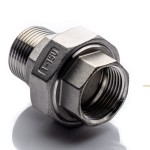 Śrubunek nyplowy 1/2'' nierdzewny BSP
