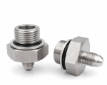 Nypel 1/2'' BSP - 7/16'' UNF JIC 
