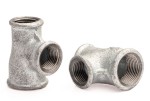 Trójnik 3/4'' x 1/2'' x 1/2'' żeliwo ocynk