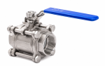 Zawór kulowy 3/4'' stal nierdzewna 316 1000 WOG