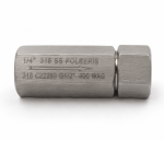 Zawór zwrotny 1/4'' PN25 316 PTFE do spawania 