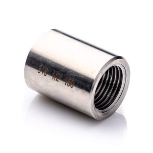 Mufa 1/4'' BSP stal nierdzewna 316L PN100 bez szwu EN10241