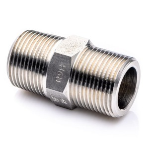 Nipple 1/2'' NPT stainless 316L 206bar