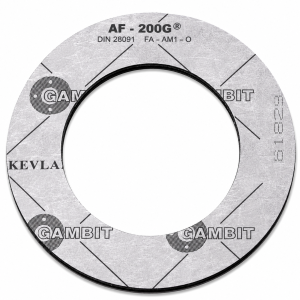 Uszczelka DN50 PN10 x3mm AF-200G GAMBIT +380 stop. C uszczelka płaska AF200G 