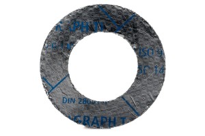 Uszczelka DN65 PN40 3mm grafitowa