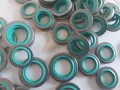 Uszczelnienie 1/4'' metalowo-gumowe VITON