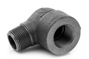 Kolano nyplowe 1 1/2''  BSP A105 90st. kl.3000