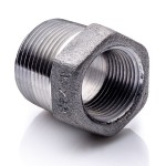 Reducing Bushing 2'' × 3/4'' BSPT A105 Carbon Steel