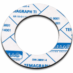 Uszczelka DN32 2mm PN10-40 TEMAGRAPH Ti grafit