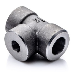 Tee  1''x1/2'' socket weld A105 cl.3000