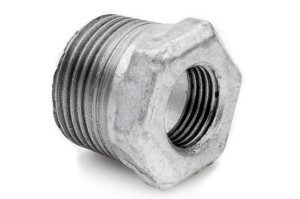Redukcja 1/2"x1/4" żeliwna ocynkowana wkrętno-nakrętna