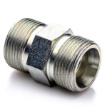 Steel nipple M10x1,0 metric
