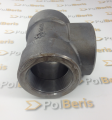 Trójnik redukcyjny 2''x1/2''x2'' gwint BSP europejski DN65xDN50 klasa 3000 A105 www.sklep.polberis.pl stal ciśnieniowa do wysokich temperatur AISI B16.11 P245GH P280GH