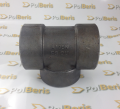 Trójnik redukcyjny 2''x1/2''x2'' gwint BSP europejski DN65xDN50 klasa 3000 A105 www.sklep.polberis.pl stal ciśnieniowa do wysokich temperatur AISI B16.11 P245GH P280GH