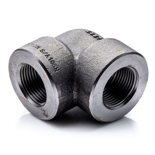 Kolano 1 1/2'' gwint NPT europejski A105 90st. kl.3000 P245GH P285GH do spawania 3M