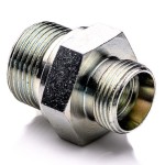 Steel reduction nipple 1/2" - M18x1,5 BSP