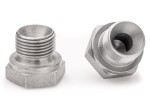 Plag  1/4'' steel cap