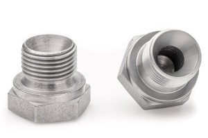 Plag  1/4'' steel cap