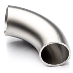 Kolano hamburskie 88,9x3,2mm stal nierdzewna 1.4541