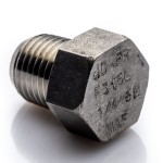 Plug 1/4'' NPT stainless 316L 
