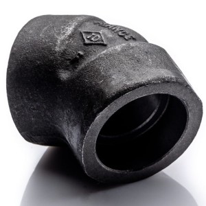 Kolano 1" socket weld A105 kl.3000 45st.