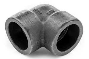 Elbow 1 1/2'' socket weld P355 LF2 cl.3000 90 degrees