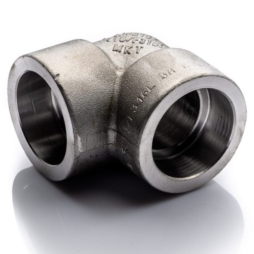 Kolano 1/2'' socket weld 316L kl.3000 90st.