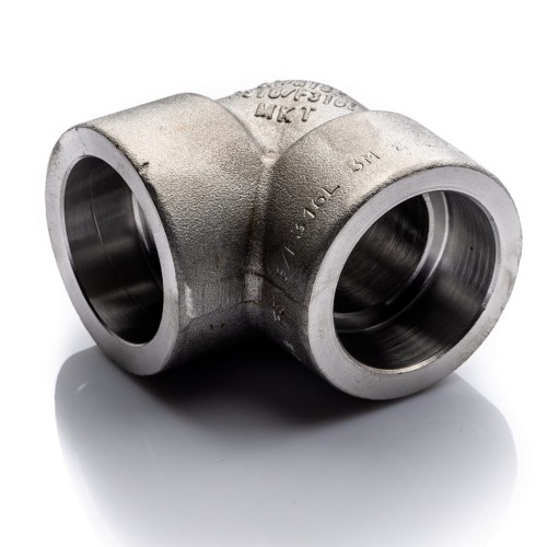 Kolano 1.1/4'' socked weld 316L kl.3000 90st.