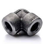 Elbow 1/4" 6000 socket weld A105 90 degrees