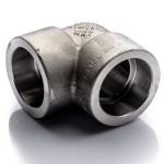 Elbow 1'' socket weld 316L cl.3000 90 degrees