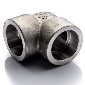 Elbow 1'' socket weld 316L cl.3000 90 degrees