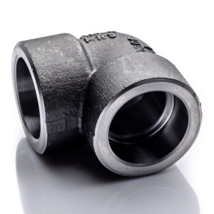 Elbow 1 1/2" socket weld A105 cl.3000 90 degrees