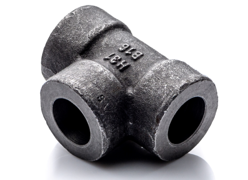 Trójnik 2'' 6000 SW A105 kielichowy na rurę DN50 stal kotłowa do spawania P245GH P285GH socket weld 60.3mm