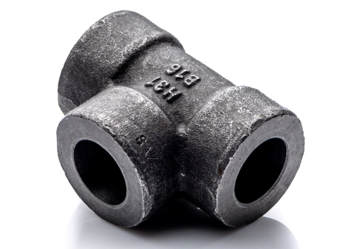 Trójnik 1'' 6000 SW A105 kielichowy na rurę DN25 stal kotłowa do spawania P245GH P285GH socket weld.png