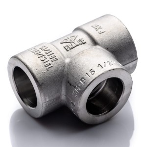 Tee 1'' socket weld 316L cl.3000