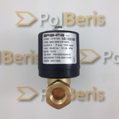 Zawór BRAHMA 13767200 E6G*SR8*3/8*GMO www.sklep.polberis.pl 18811084 elektrozawór