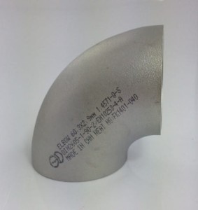 Kolano hamburskie DN50 60,3x2,9 2D R=51 1.4571 stal nierdzewna 316Ti